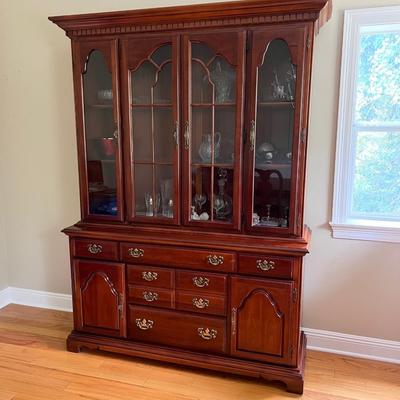 AMERICAN DREW ~ Cherry Grove ~ Lighted China Cabinet