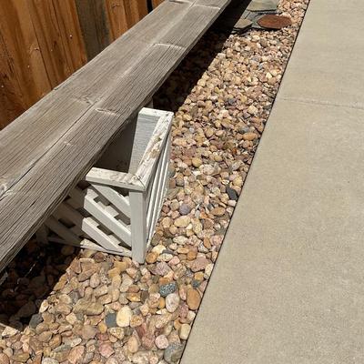 Planters and wood