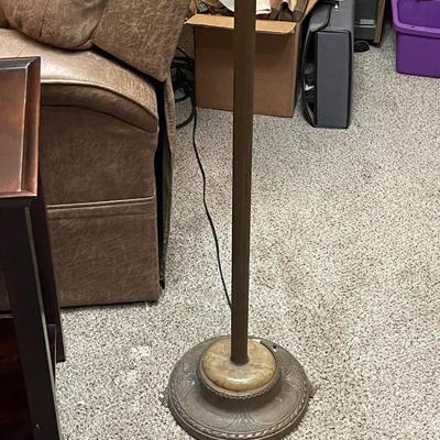 Antique Brass Floor Lamp