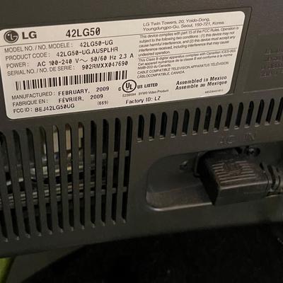 LG Swivel 42" Television with Remote
