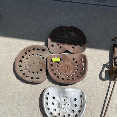 Antique/vintage Tractor Seats