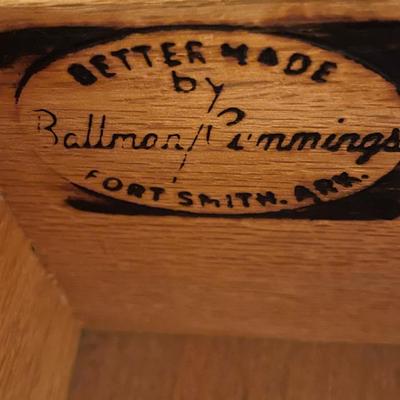 Vintage Ballman Cummings Solid Wood Chest of Drawers