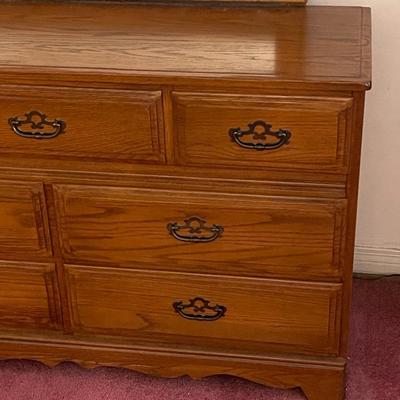 Vintage Ballman Cummings Dresser with Mirror