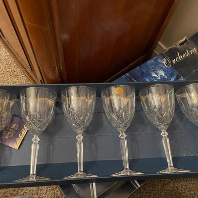 2003 Capri Orchestra Crystal Goblets - Set of 6