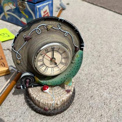 Lot of misc fishing decor
