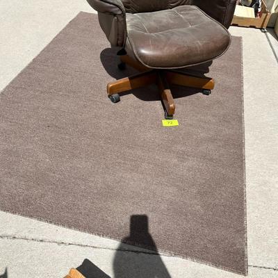 Office Chair & area rug