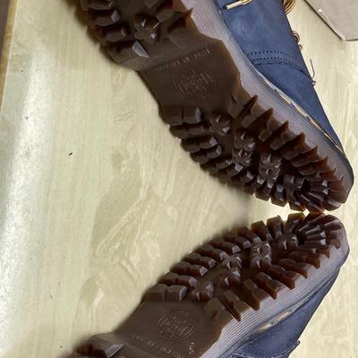 Vintage Ladies Doc Martens Blue Suede Shoes Size 4