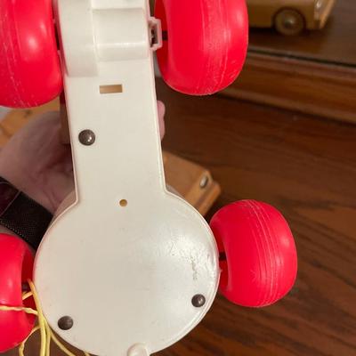 Mid Century Fisher Price Drummer Boy Pull Toy