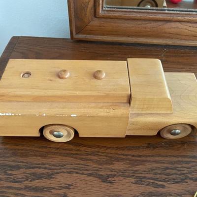 Set of 3 Vintage Playskool Wood Vehicles