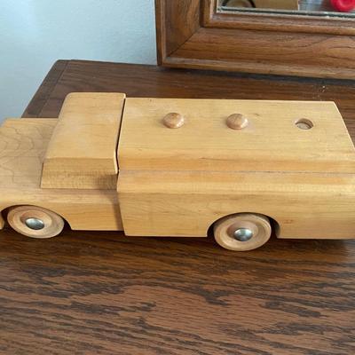 Set of 3 Vintage Playskool Wood Vehicles
