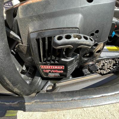 Craftsman 16" Chain Saw in Case