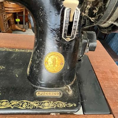 Vintage Singer Machine Table Stool + More