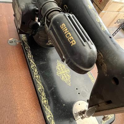 Vintage Singer Machine Table Stool + More