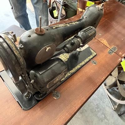Vintage Singer Machine Table Stool + More