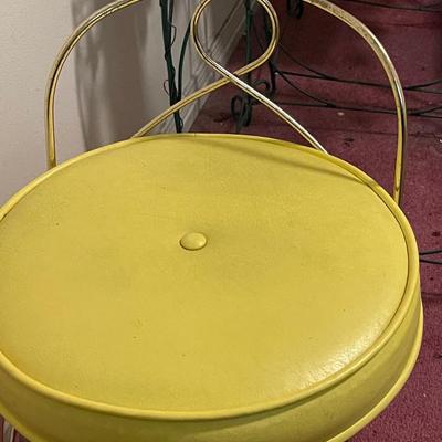 Mid Century Hollywood Regency Vanity Chair