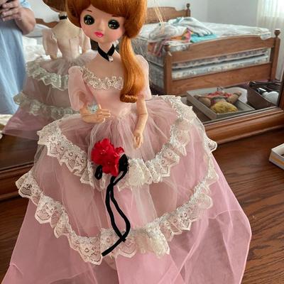 Vintage Bradley Big Eye Doll
