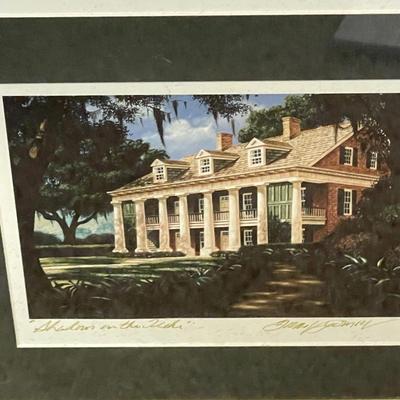 Set of Two Signed Brad Thompson Lithographs 