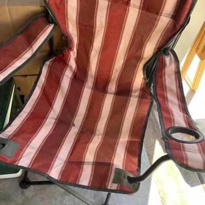 Camping Chairs & Vintage Coleman Cooler
