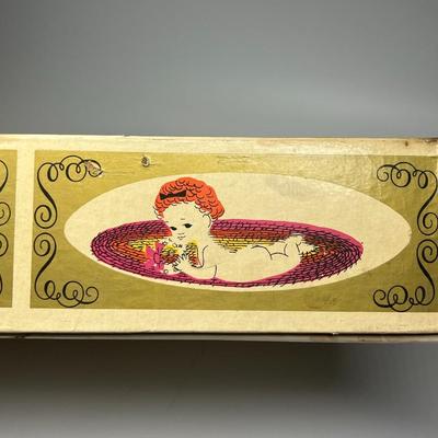 Vintage Art Deco Department Store Christmas Holiday Box