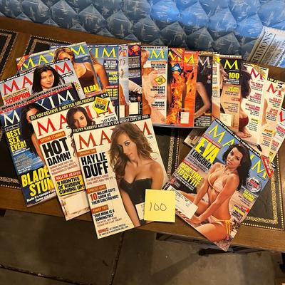 Maxim Magazine from the early 2000's