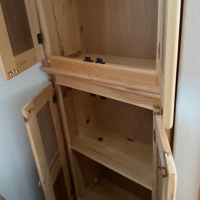 Two piece Cabinet. Each 36â€ x 24â€ x 12â€