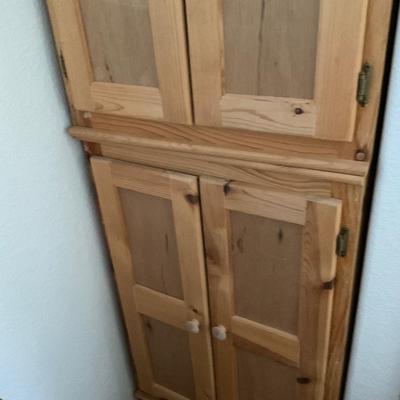 Two piece Cabinet. Each 36â€ x 24â€ x 12â€