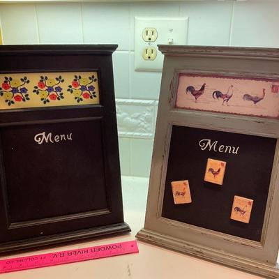Menu Chalkboards
