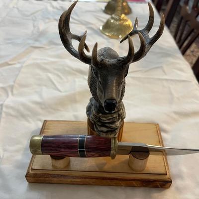 Collectible Hand Crafted Deer Set