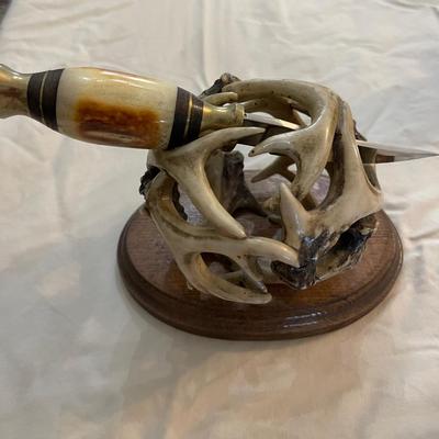 Collectible Handcrafted Antler Set