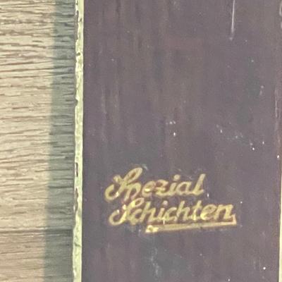 Antique Handcrafted Hohnberg Skis - Spezial Schichten