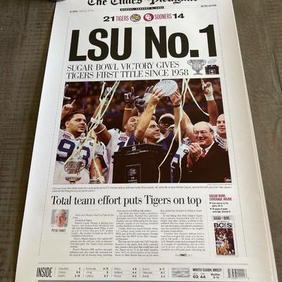LSU 2004 Sugar Bowl Win Prints