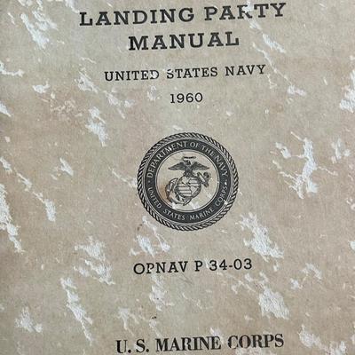 US Navy 1960 Landing Party Manual