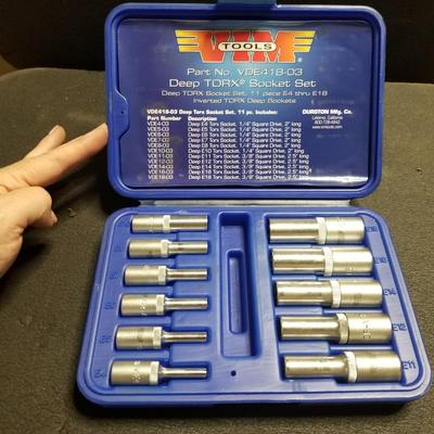 VIM Tools Deep Torx Socket Set