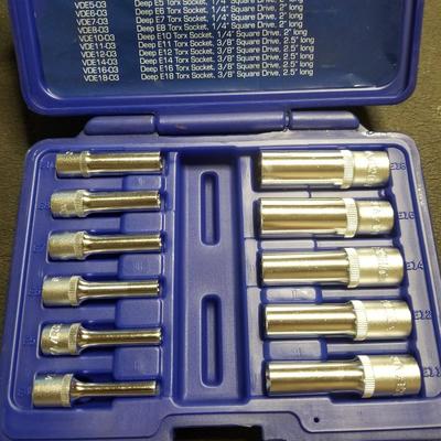 VIM Tools Deep Torx Socket Set
