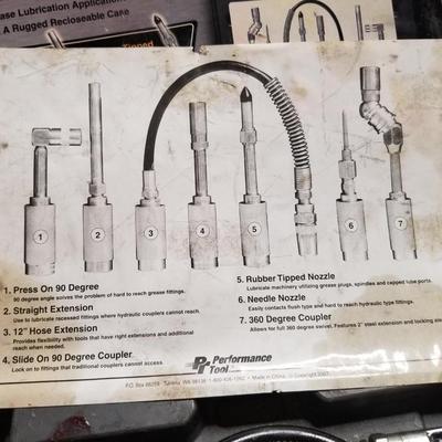 Performance Tool Lube Accesory Kit
