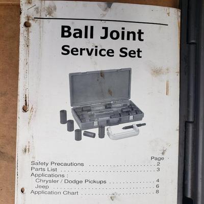 SPX Tools Ball Joint Service Set