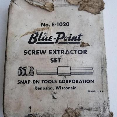 Blue Point Screw Extractor Set