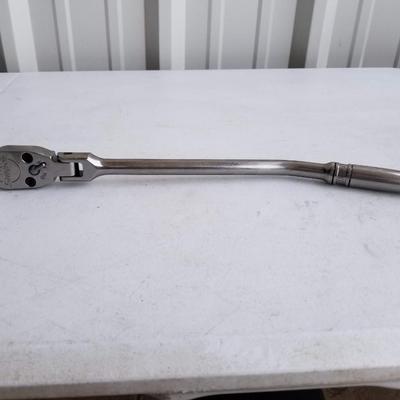 Snap-On Flex Head Bent Handle Ratchet