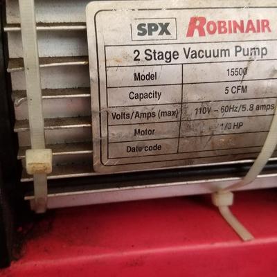 Robinair Vacuum Pump