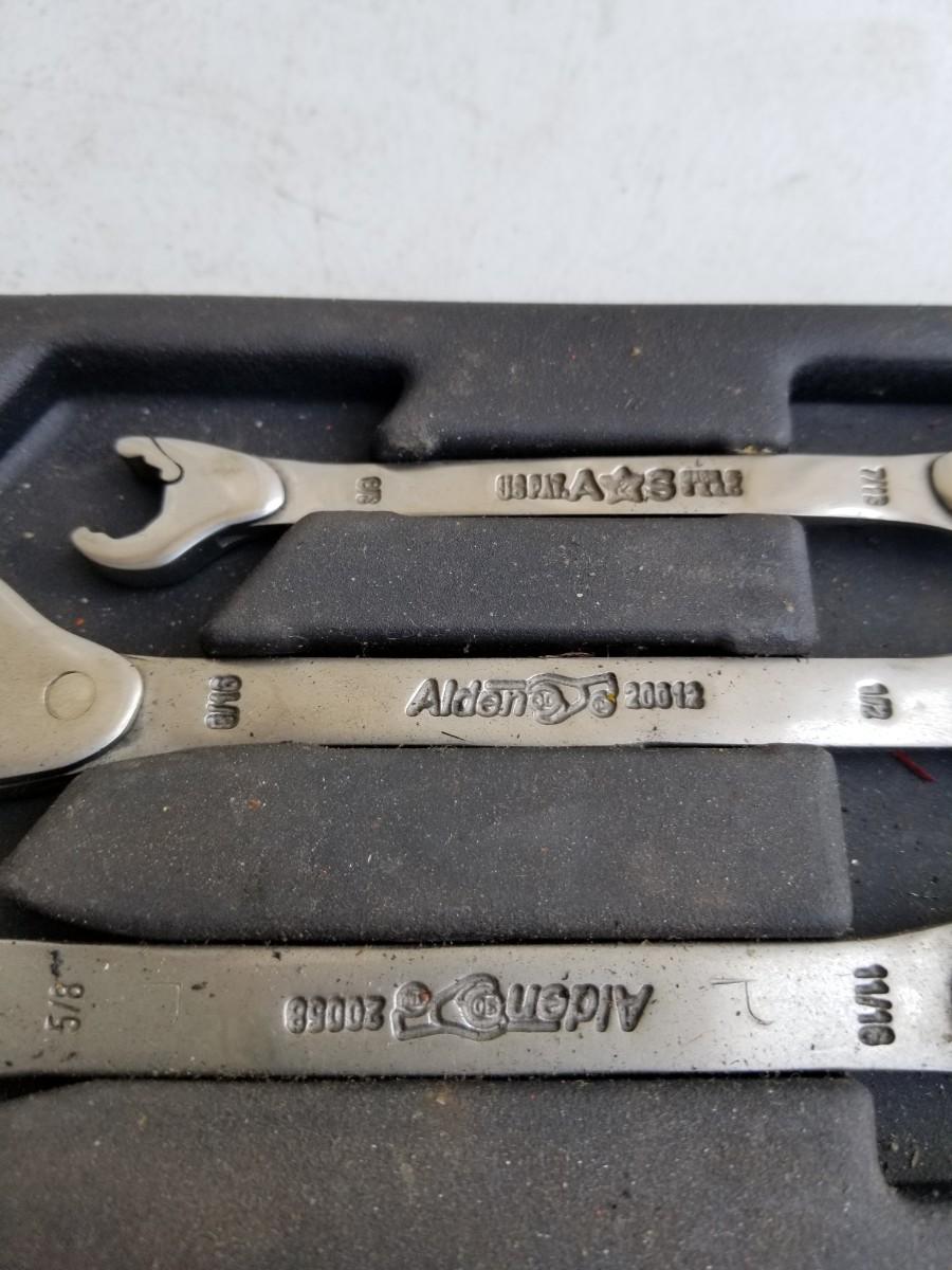 Alden Open End Ratchet Set