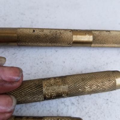 Snap-On Bronze Punch Set