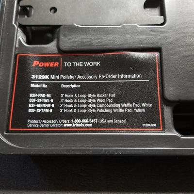 Ingersol Rand Mini Polisher Kit