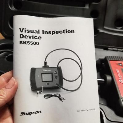 Snap-On Visual Inspection Device