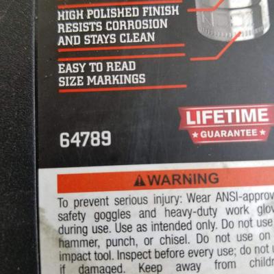 Professional Deep Socket Set SAE