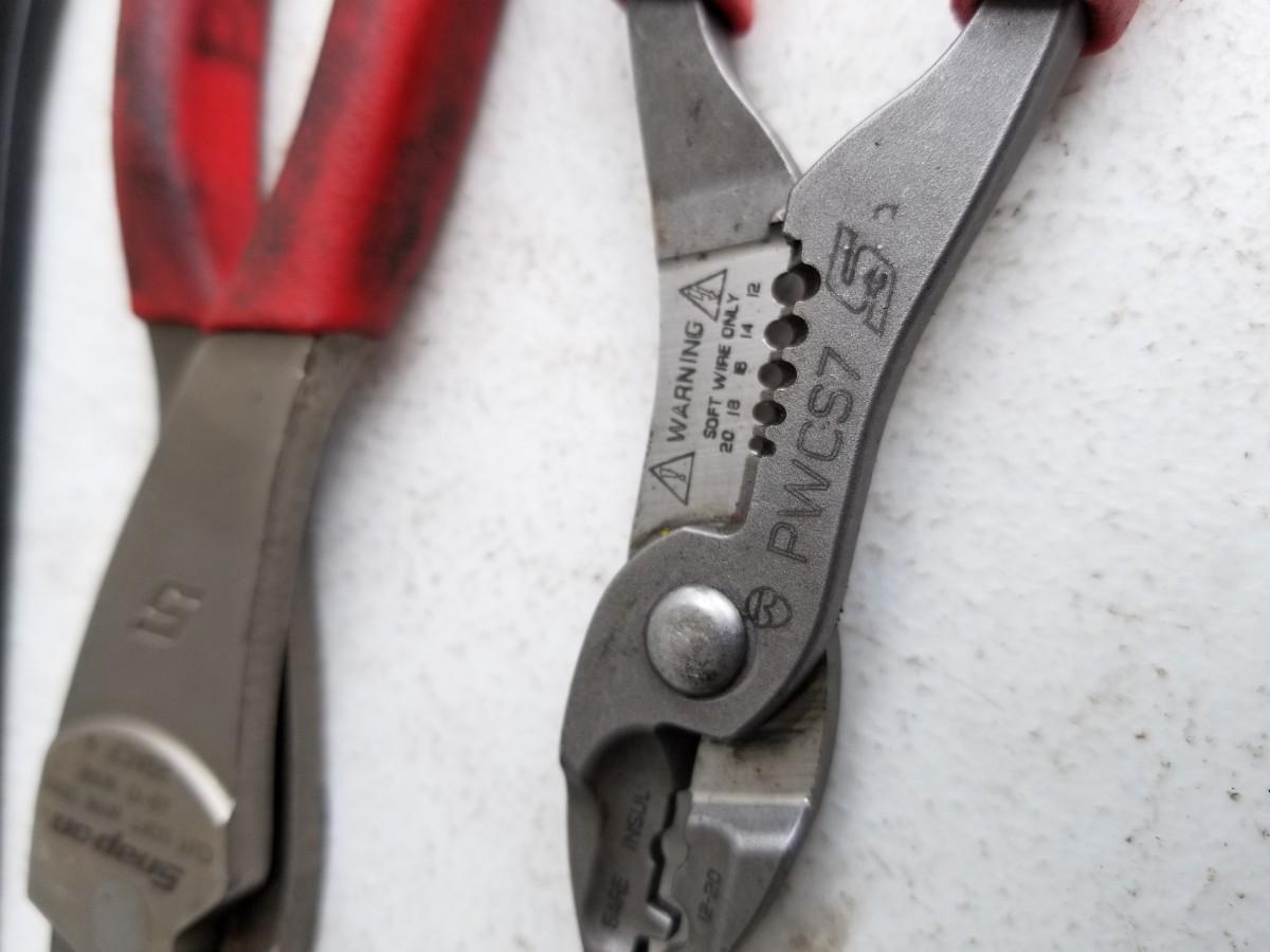 SnapOn Crimper & Wire Stripper