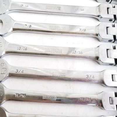 Klutch Combo Wrench Set