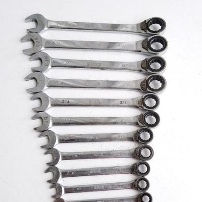 Klutch Ratcheting Wrench Set