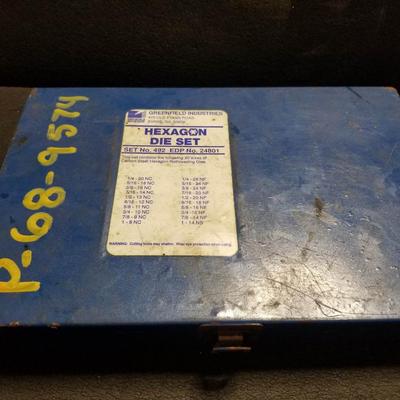 Greenfield Industries Die Set