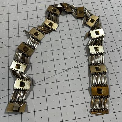 Belt, Marked Silver Mexico 