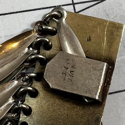 Belt, Marked Silver Mexico 